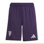Manchester United Away Shorts 2025 2026 Juniors