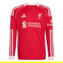 Liverpool Long Sleeve Home Shirt 2025 2026 Juniors
