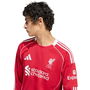 Liverpool Long Sleeve Home Shirt 2025 2026 Adults
