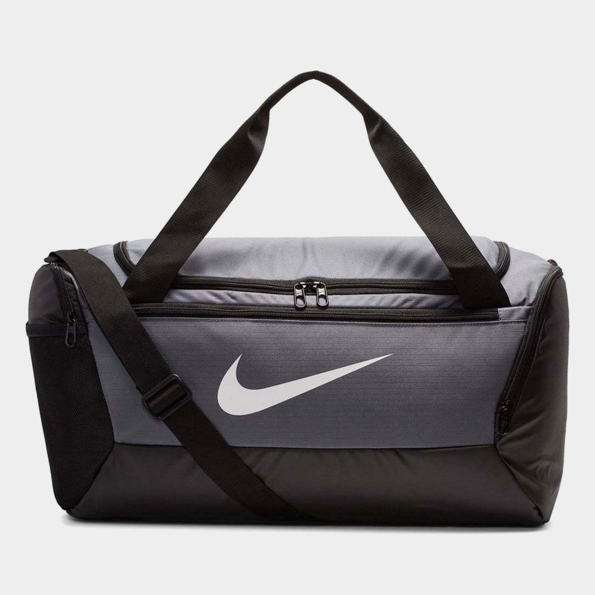 Amazon.com: Nike Brasilia Training Duffel Bag, Versatile Bag with Padded  Strap and Mesh Exterior Pocket, Medium, Flint Grey/Black/White : Clothing,  Shoes & Jewelry