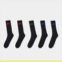 5 Pack Crew Socks Mens