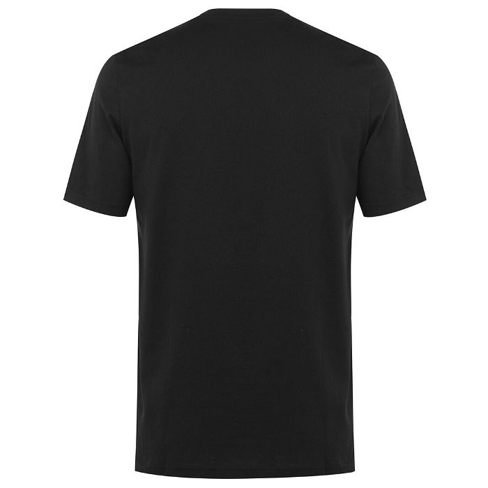 3 Bandes, T-shirt noir pour hommes