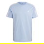 T-shirt adidas pour hommes en bleu