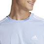 T-shirt adidas pour hommes en bleu