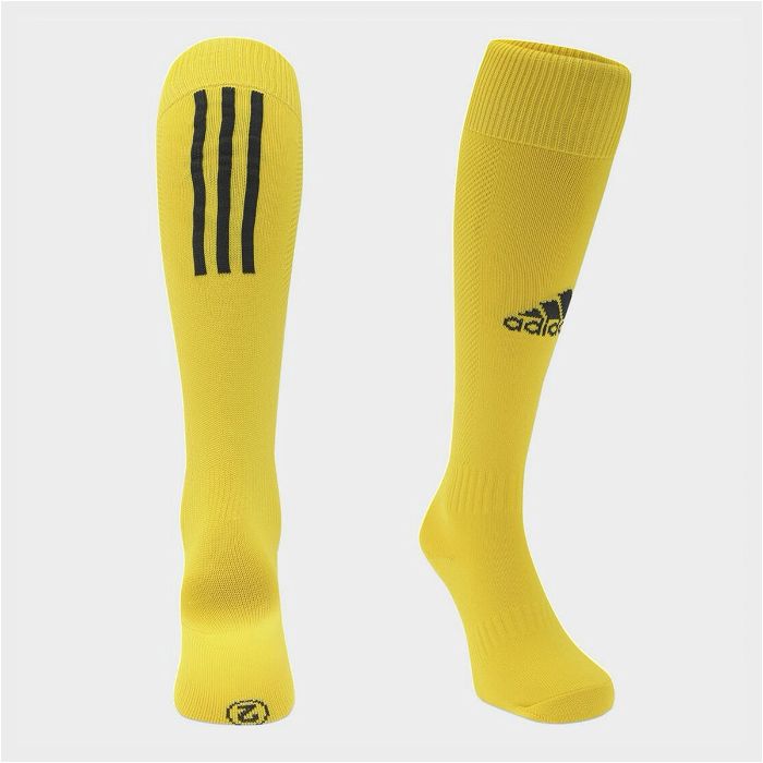Chaussettes de football pour hommes adidas Santos en jaune