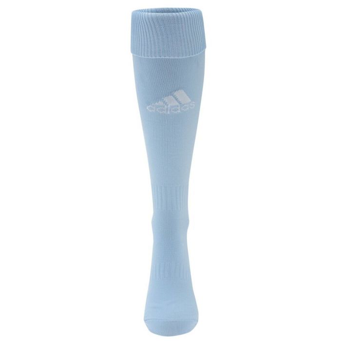 Chaussettes de football pour hommes, adidas Santos en bleu ciel