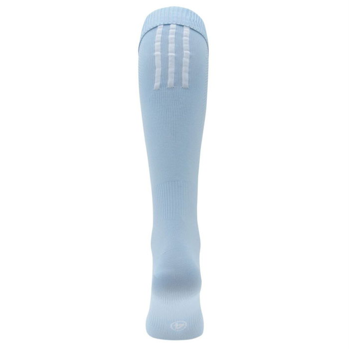 Chaussettes de football pour hommes, adidas Santos en bleu ciel