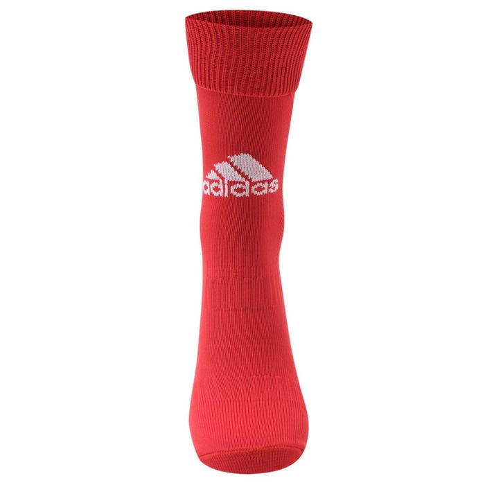 Chaussettes de football adidas Santos pour hommes en rouge