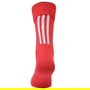Chaussettes de football adidas Santos pour hommes en rouge
