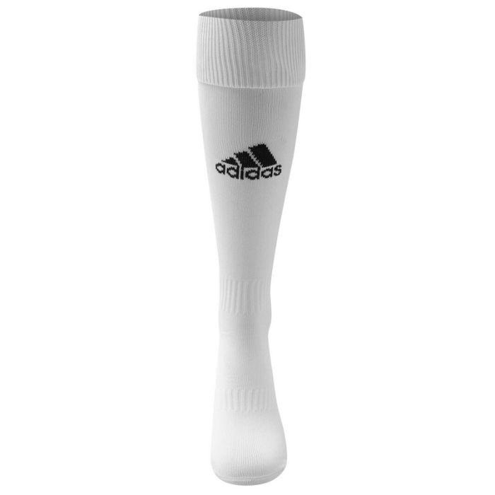 Chaussettes de football pour hommes, adidas Santos en blanc