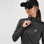 1/4 Zip Long Sleeve Ladies running Top