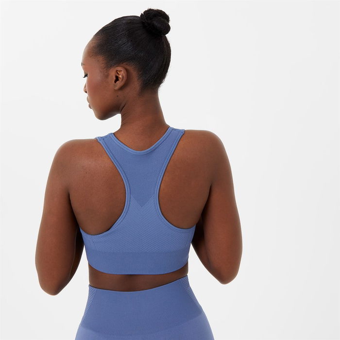 Seamless Crop Sports Bra