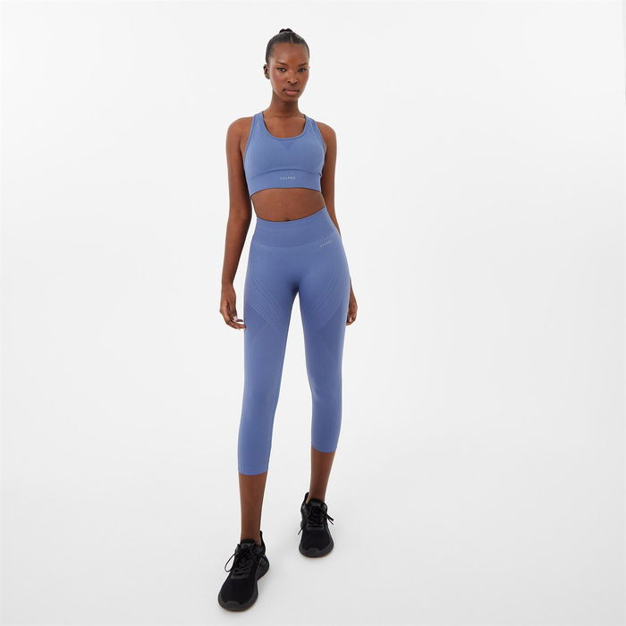 Seamless Crop Sports Bra