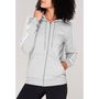 Essentials 3 Stripe Zip Track Hoodie Womens