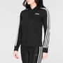 Essentials 3 Stripe Zip Track Hoodie Womens