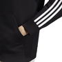 Essentials 3 Stripe Zip Track Hoodie Womens