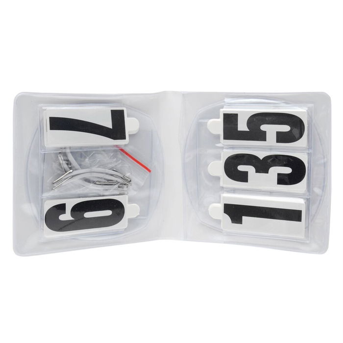 Competition Oval Number Holder