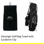 Golf Towel with Carabiner Clip