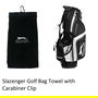 Golf Towel with Carabiner Clip