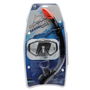 Snorkeling Set Tempered Glass Diving Mask And Splash Proof Snorkel