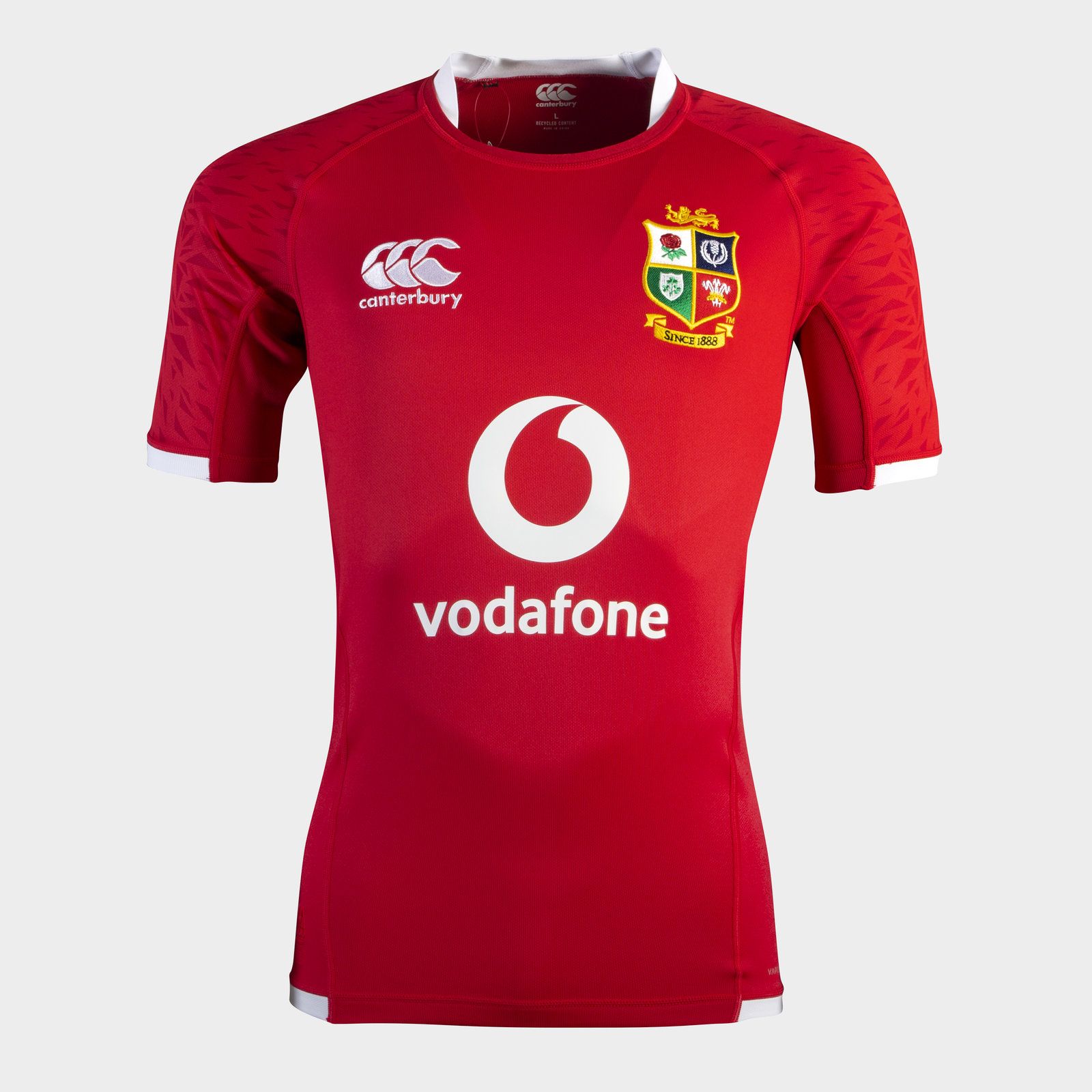 Canterbury British and Irish Lions Pro Rugby Shirt Tango Red TANGO RED, £23.00