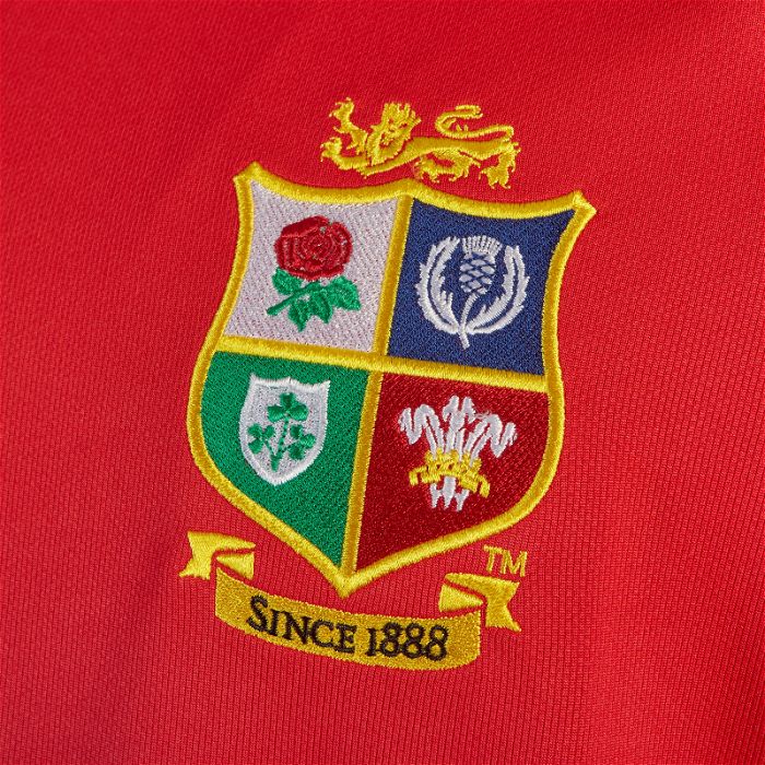 British and Irish Lions Pro Rugby Shirt Tango Red