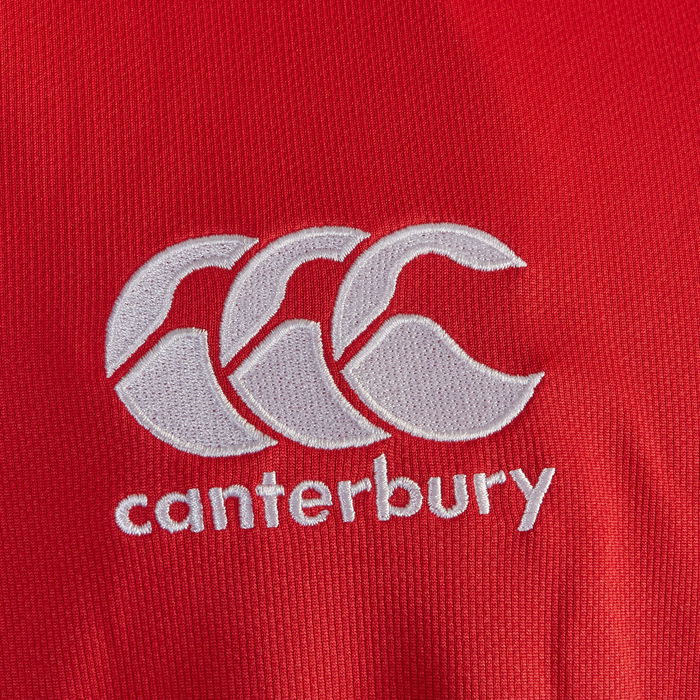 British and Irish Lions Pro Rugby Shirt Tango Red