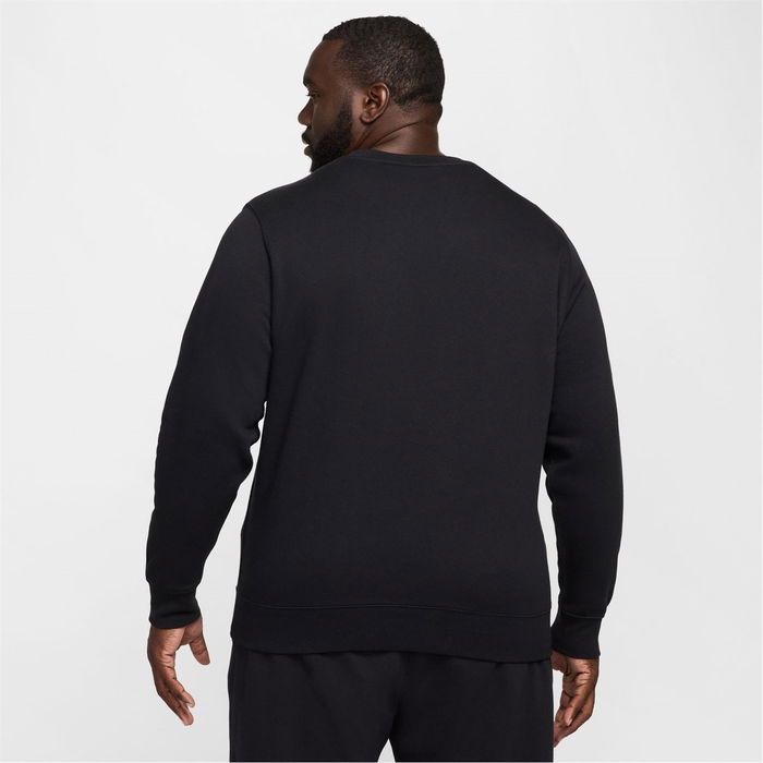 Fund Fleece Crew, Sweatshirt noir pour homme