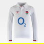 England Home Long Sleeve Classic Rugby Shirt 2020 2021