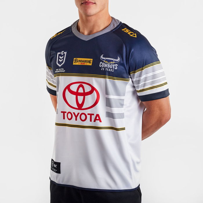 North Queensland Cowboys NRL 2020 ISC Away Jersey Mens Sizes S-7XL