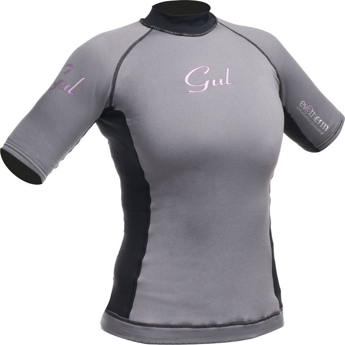Evotherm Ladies Flatlock Short Sleeve Rashguard