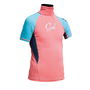 GIRLS FL SHORT SLEEVE RASHGUARD