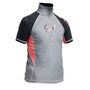 GIRLS FL SHORT SLEEVE RASHGUARD