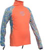 GIRLS FL LONG SLEEVE RASHGUARD