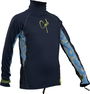 GIRLS FL LONG SLEEVE RASHGUARD