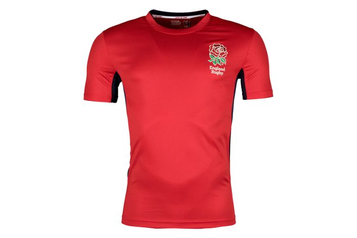 Inglaterra Rugby RFU Niños Pequeños Poly - Camiseta