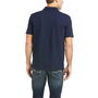 Mens Medal Polo - Navy