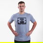 Ua Boxed T-Shirt de Entrenamiento Deportiva