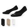 Everyday Lightweight Womens Training Footie Socks (3 Pairs)