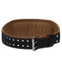 Padded Leather Weightlifting Belt