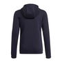 Girls 3 Stripes Zip Track Top Hoodie