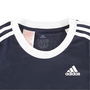 3 Stripe T Shirt Junior Girls