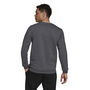 Mens Crew 3 Stripes Pullover Sweatshirt