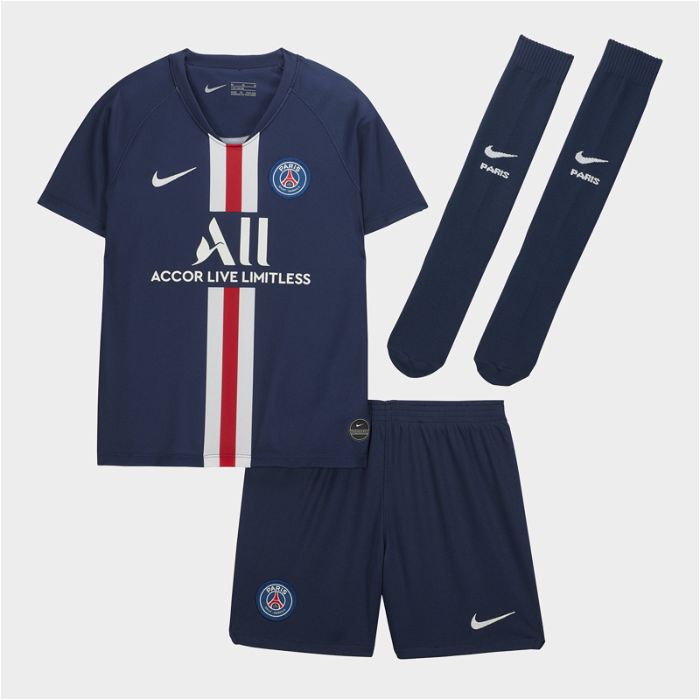 Paris Saint Germain 2019/2020 domicile, Réplique de la tenue de Football pour enfants