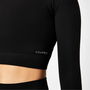 Sleeve Seamless Crop Top