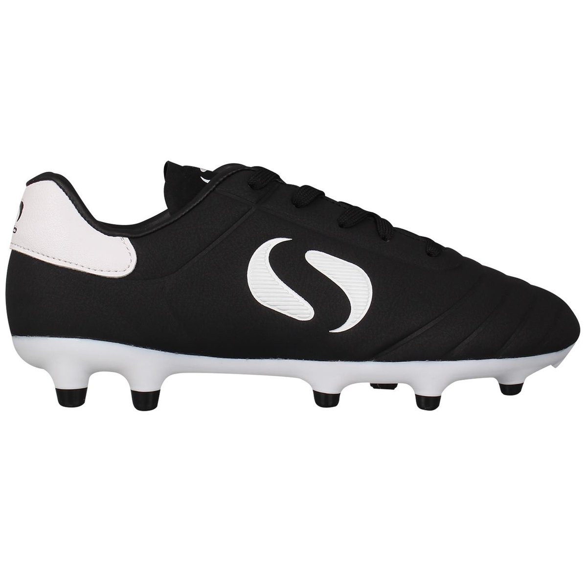 Sondico Junior Boys Strike Junior Astro Turf Trainers (Black/White