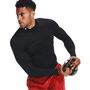 Armour HeatGear® Mock Long Sleeve Mens