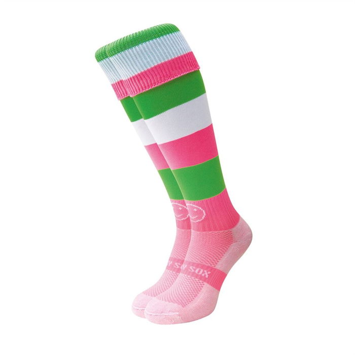 Water Melon Football Socks Snr